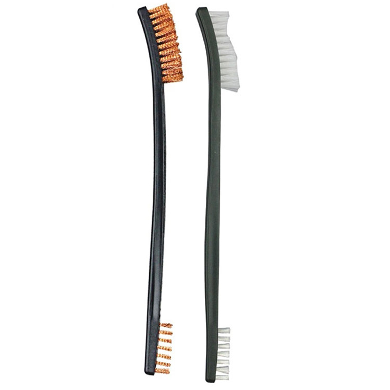 ڈبل اینڈ یوٹیلیٹی گن کلیننگ ہینڈ برش پیتل کی تاروں