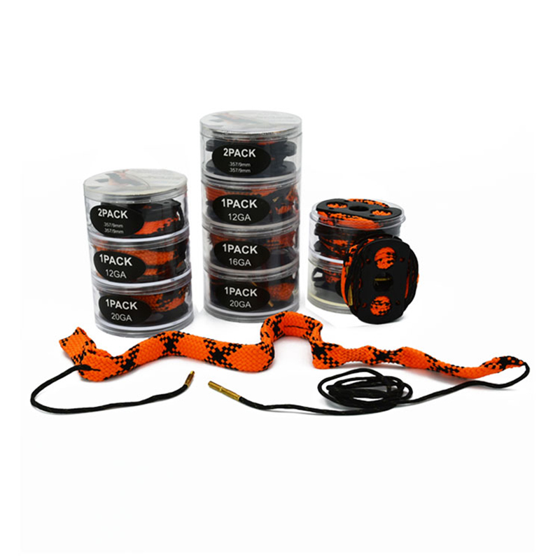 بندوق کی صفائی بور رسی سانپ ملٹی لیئر پیک