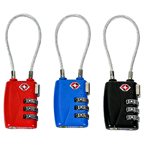 گن ڈسپلے سیف کیبل لاک