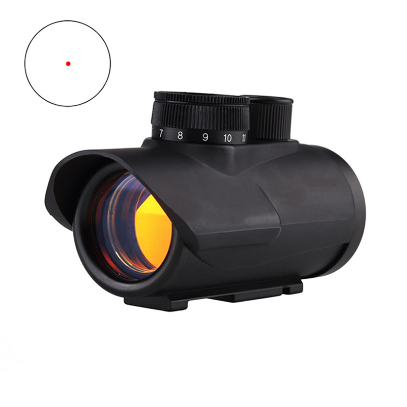 ٹیکٹیکل ہنٹنگ 1x30 ریڈ ڈاٹ ہولوگرافک سائٹ RGB ڈاٹ سائٹ 11/20mm Picatinny Weaver Rail Mount کے ساتھ